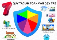 7 quy tắc an toàn cần dạy trẻ