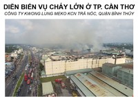 Toàn cảnh vụ cháy ở Cần Thơ