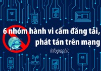 6 nhóm hành vi cấm đăng tải, phát tán trên mạng