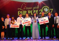 Lễ công bố giải Fair Play 2018: Hành trình niềm tin