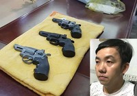 Nghi can cầm súng, lựu đạn cướp ngân hàng ở Tiền Giang