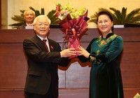 Tổng Bí thư Nguyễn Phú Trọng đắc cử Chủ tịch nước