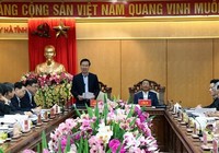 Ông Võ Văn Thưởng kiểm tra phòng, chống tham nhũng ở Hà Tĩnh