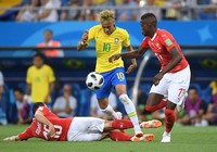 Brazil – Thụy Sỹ (1-1): Hòa mà như thua!