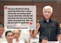 Những phát ngôn 'đốt nóng' nghị trường Quốc hội