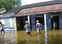 Một dân quân tự vệ tử vong vì cứu hộ vùng lũ đến kiệt sức