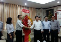 Lãnh đạo Bộ Y tế, Bộ Công an chúc mừng báo Pháp Luật TP.HCM