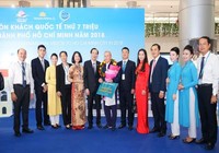 TP.HCM đón vị khách quốc tế thứ 7 triệu