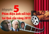5 phim điện ảnh nổi bật tại Quả cầu vàng 2019