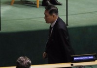 Đại sứ Triều Tiên bỏ đi, tẩy chay ông Trump phát biểu