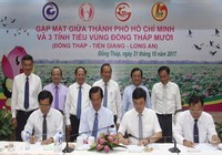 TP.HCM liên kết phát triển tiểu vùng Đồng Tháp Mười