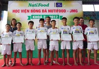 8 tài năng nhí đậu Học viện bóng đá NutiFood