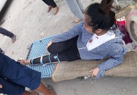 Giải phóng mặt bằng, 1 người dân bị thương