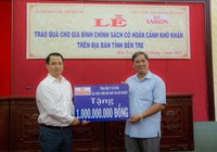 Sabeco ủng hộ 2 tỉ đồng chăm lo gia đình chính sách