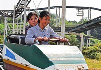 Hình ảnh hiếm hoi trong công viên giải trí ở Triều Tiên