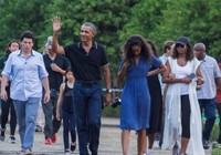 Ông Obama đưa vợ con trải nghiệm quê cũ Indonesia