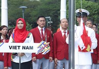 Lễ thượng cờ SEA Games 29 vắng trưởng đoàn Việt Nam