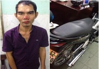 'Siêu trộm' tông vào gốc cây khi trinh sát truy đuổi