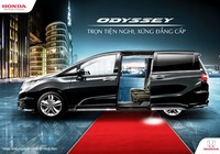Honda Odyssey 2017 'Trọn tiện nghi, xứng đẳng cấp'