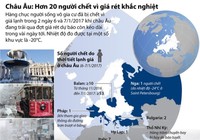 Châu Âu: Hơn 20 người chết vì giá rét khắc nghiệt