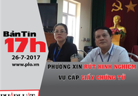 Phường xin rút kinh nghiệm vụ cấp giấy chứng tử