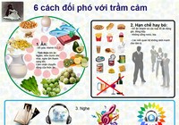 6 cách đối phó với trầm cảm