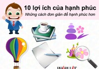10 lợi ích của hạnh phúc