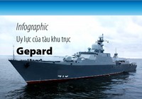 Uy lực tàu chiến Gepard 3.9 của Hải quân Việt Nam