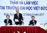 Thủ tướng muốn ĐH Việt Đức đưa kỹ nghệ cao vào VN