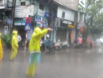 Chùm ảnh: Hà Nội ngập nặng sau cơn mưa lớn đêm qua