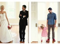 Xúc động bộ ảnh cha và con gái tưởng nhớ người mẹ đã mất