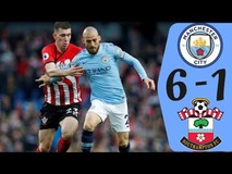 Man City - Southampton (6-1): Chơi 'tennis', lấy ngôi...