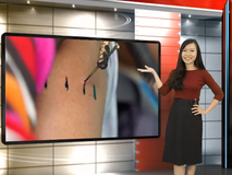 Nghệ nhân xăm hình bằng... gai bưởi, nhọ nồi