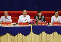 Bí thư Nguyễn Thiện Nhân cam kết xử lý sai phạm Thủ Thiêm