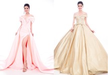 Lộ diện 4 chiếc đầm dạ hội Tiểu Vy mang đến Miss World