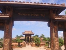 Thanh Minh tự kiến trúc cổ độc đáo