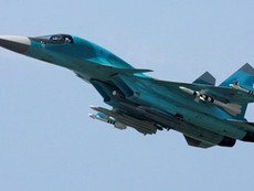 Video: Máy bay Su-34 tại Syria trang bị tên lửa không-đối-không