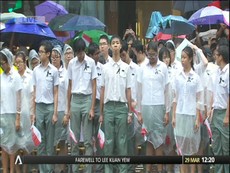 Xem tường thuật lễ tang Lý Quang Diệu