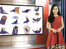 Vui Độc Lạ: Icon chim tím làm 'điên đảo' cộng đồng mạng