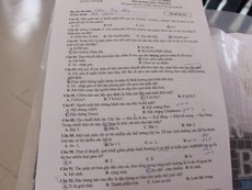 Thí sinh nhận định đề thi môn Sinh