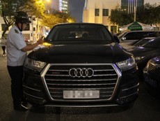 Bãi xe do đội trật tự đô thị quản lý bị dọn dẹp