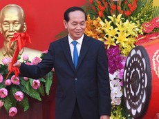 Video: Chủ tịch nước đánh trống khai giảng năm học mới
