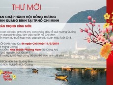 Hội đồng hương mời họp mặt đầu xuân