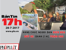 Bản tin 17h: Người dân đốt xe, đánh 2 kẻ trộm chó