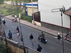 Hỗn chiến ở bờ kè: Nhân chứng nghe nhiều tiếng súng
