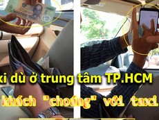 Clip: Nơi giấu tiền khó ngờ của tài xế taxi dỏm