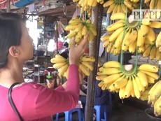 Làm sao để nhận biết chuối chín do ngâm hóa chất?