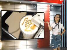 In ảnh lên trà sữa,trào lưu khiến giới trẻ 'phát cuồng'