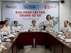 Clip toàn cảnh tọa đàm 'Giải pháp cải tạo chung cư cũ'