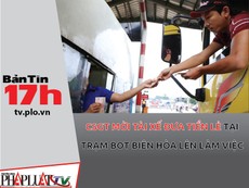 CSGT mời tài xế đưa tiền lẻ tại trạm BOT lên làm việc